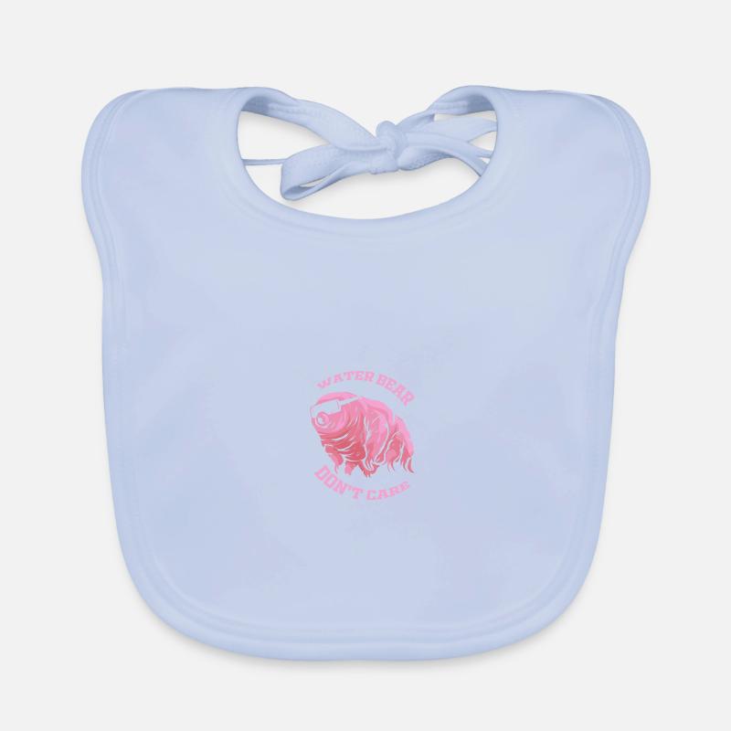 Water Bear Don't Care Baby Bio-Lätzchen