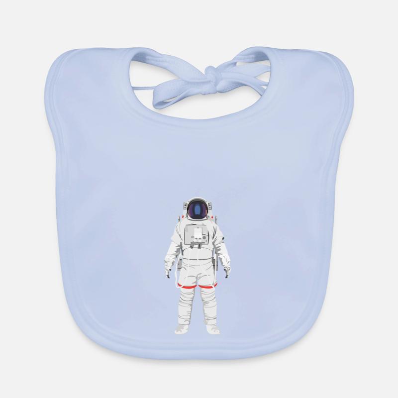 Un astronaute en route vers l’orbite Bavoir bio Bébé