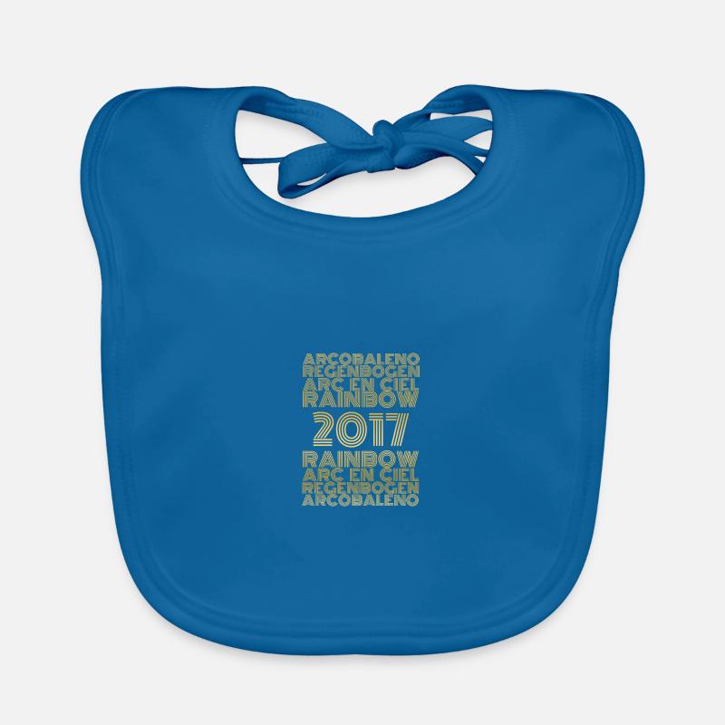 Arc-en-ciel 2017 Bavoir bio Bébé
