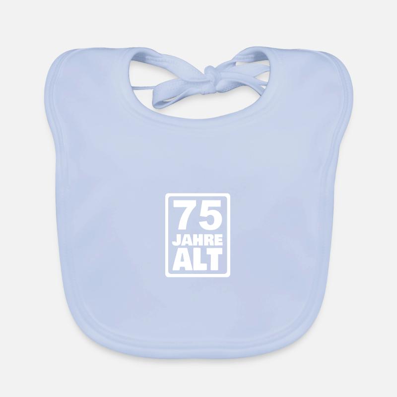Année 75 Bavoir bio Bébé