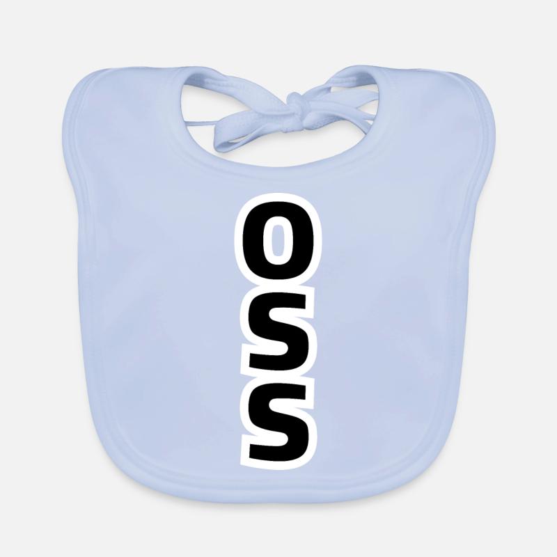 OSS - karate gift idea Organic Baby Bibs