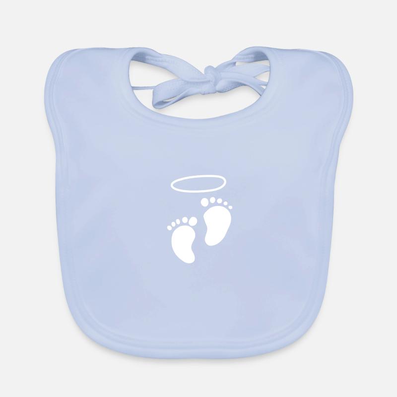 Bébé Pieds Anges Bavoir bio Bébé