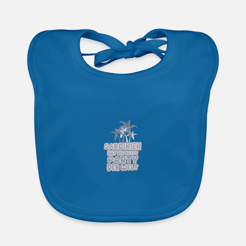 Sardinia as a holiday Organic Baby Bibs
