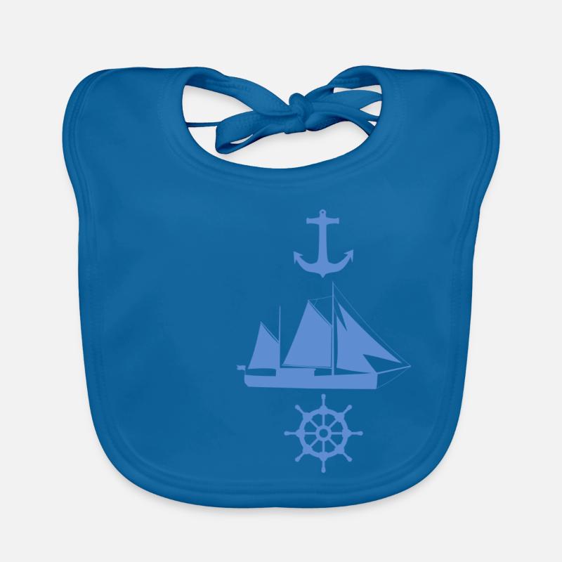 navigation à voile Bavoir bio Bébé