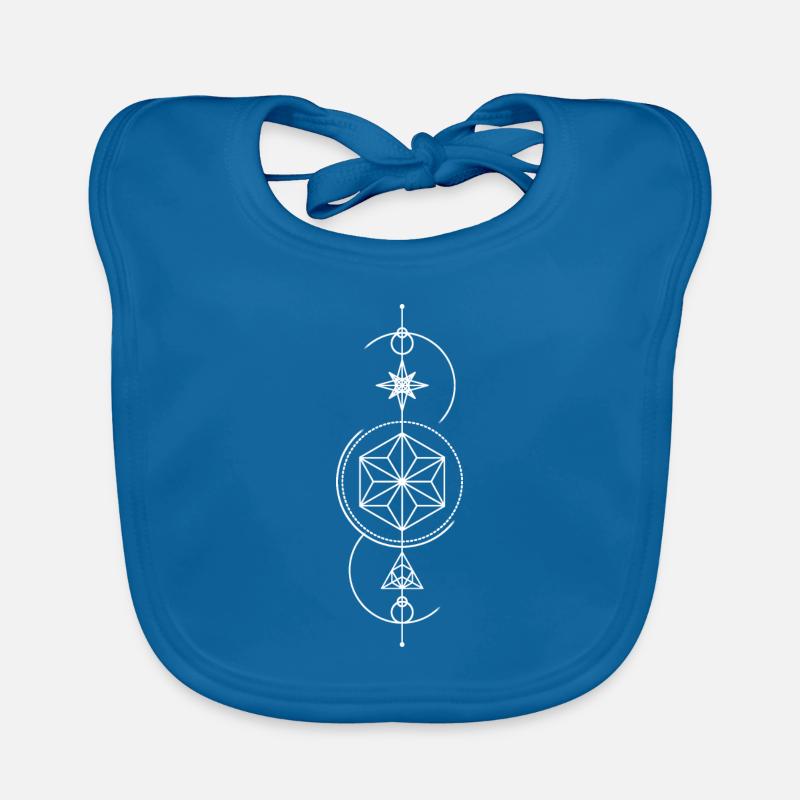 Phase lunaire lune phase lune magie Tarot idée cadeau Bavoir bio Bébé
