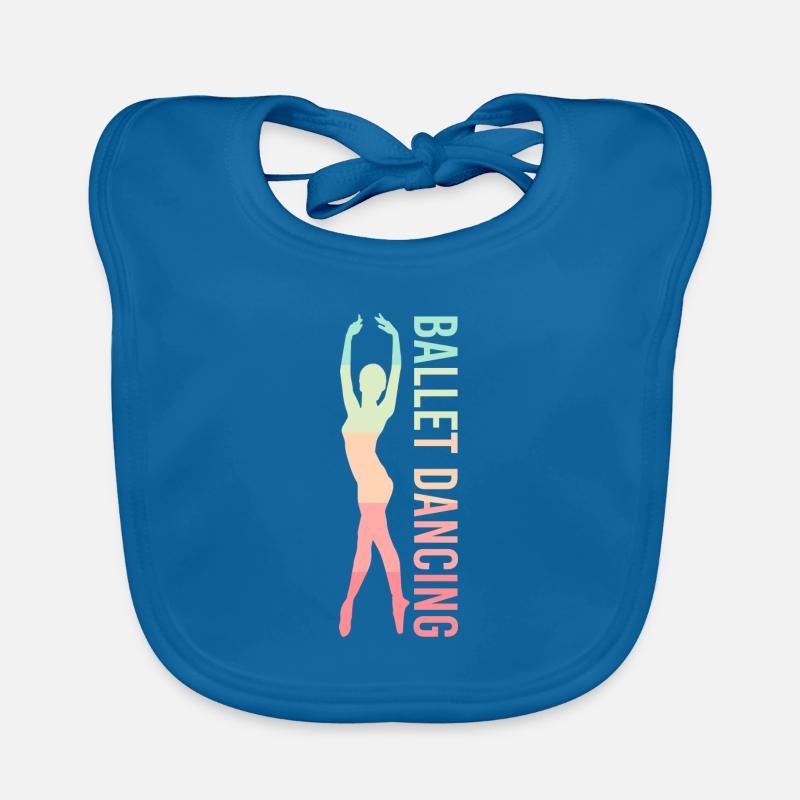 ballet dancer Organic Baby Bibs