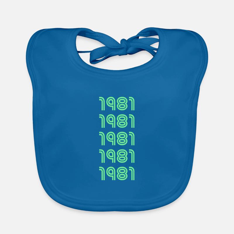 Modèle 1981 Bavoir bio Bébé