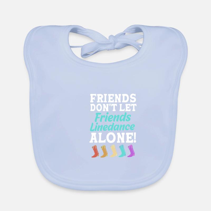 Linedance Baby Bio-Lätzchen