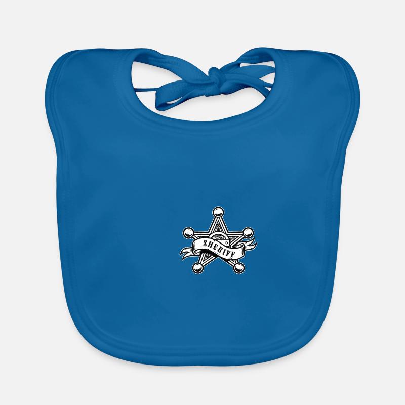 sheriff Organic Baby Bibs