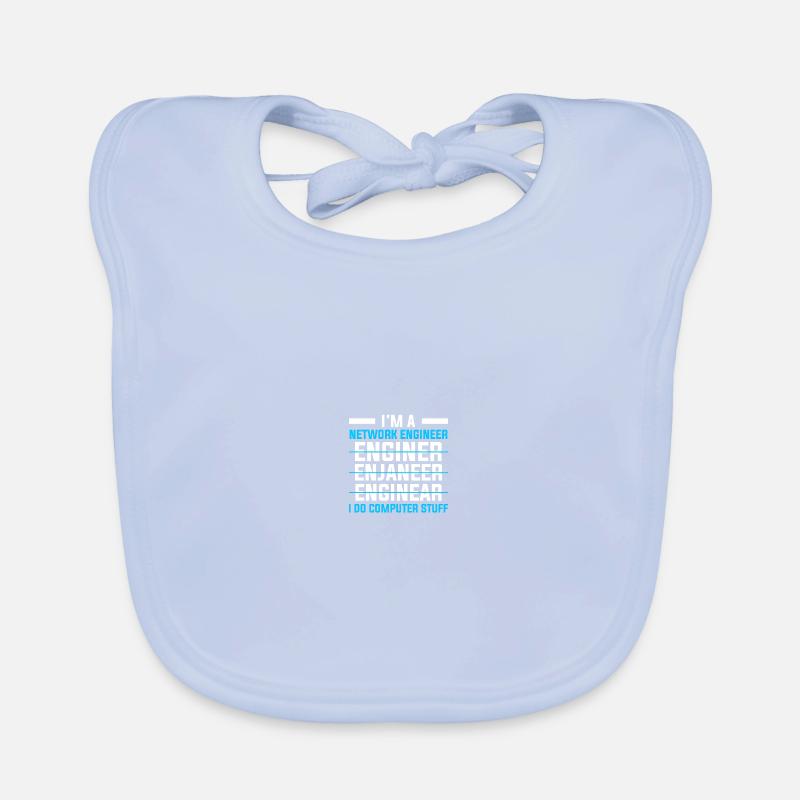 Computer Network Technology Network Engineer Organic Baby Bibs