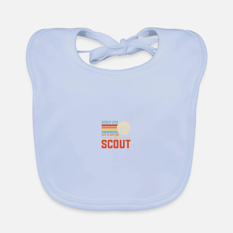 Scouting Scouts Bavoir bio Bébé