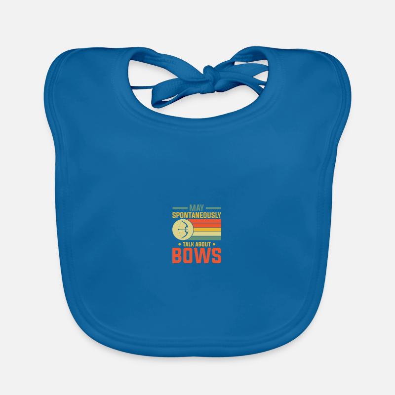 Archery Coach Organic Baby Bibs