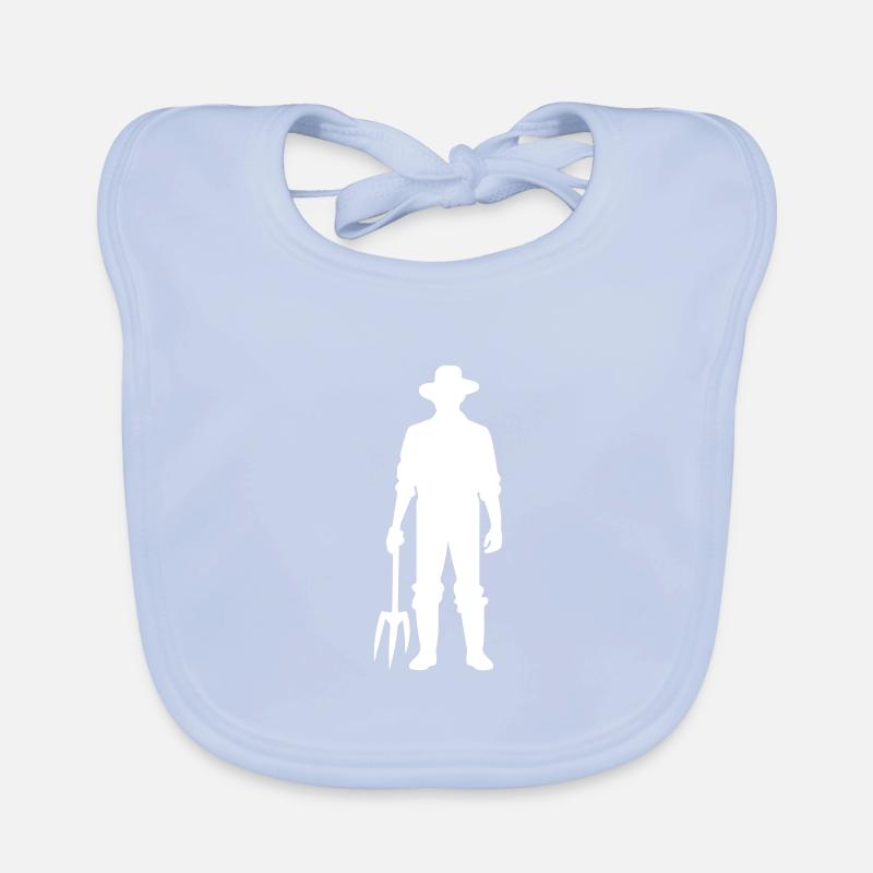 Farmer Work Organic Baby Bibs