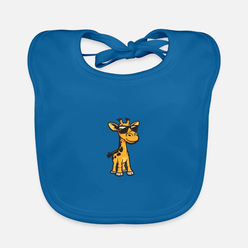 Giraffe Cool Tier Baby Bio-Lätzchen