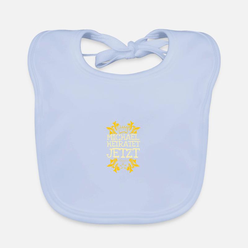 Bachelor Michael Organic Baby Bibs