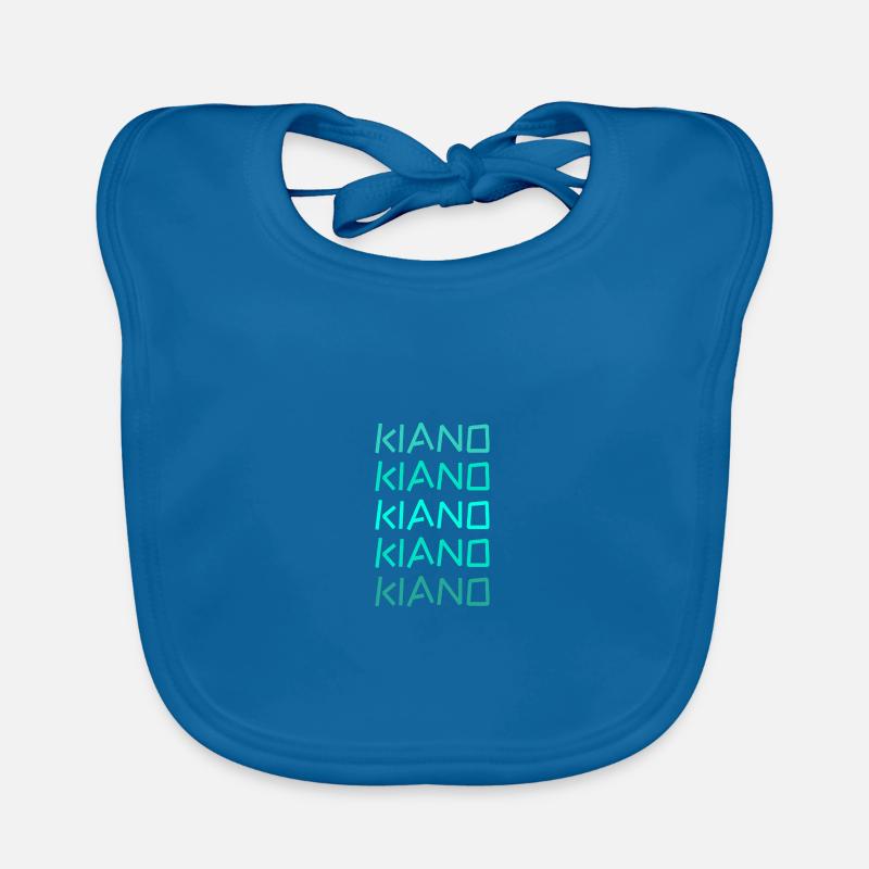 Kiano as a given name Organic Baby Bibs