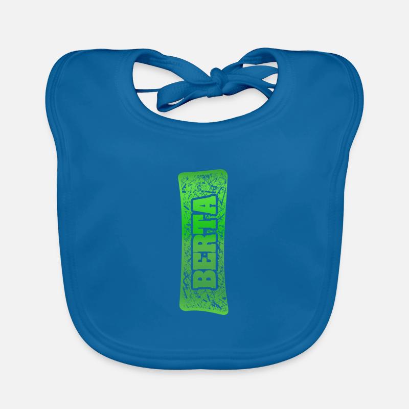 Birth name Berta Organic Baby Bibs
