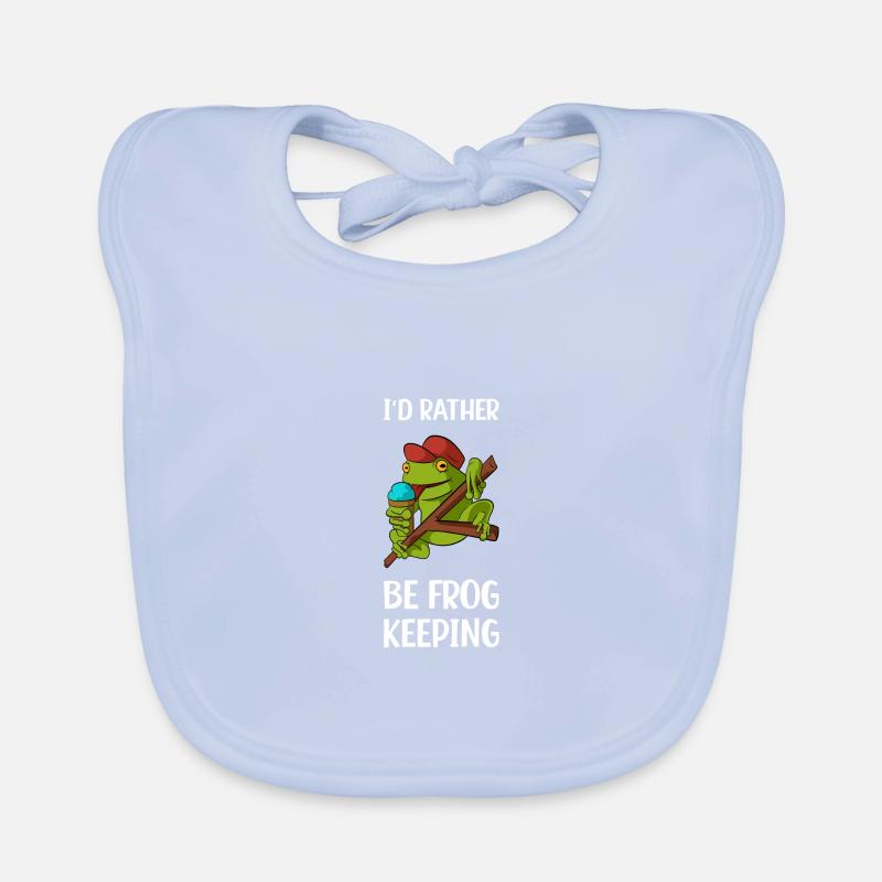 Frog Toad Jungle Jungle Cadeau Bavoir bio Bébé
