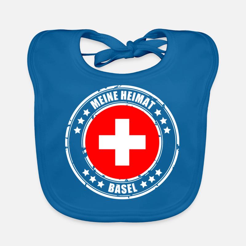 MEINE HEIMAT BASEL Baby Bio-Lätzchen