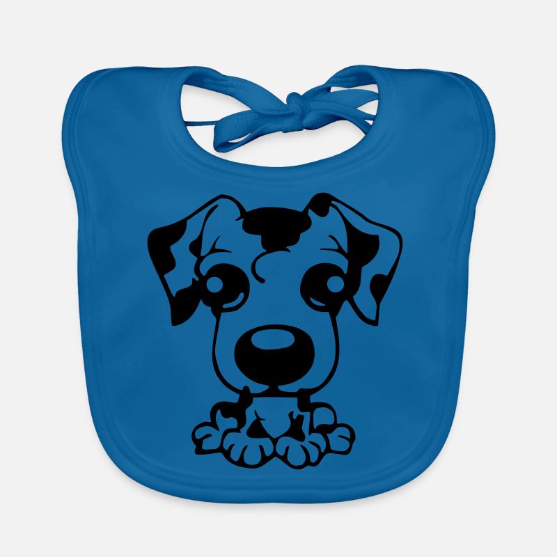 petit dalmatien Bavoir bio Bébé