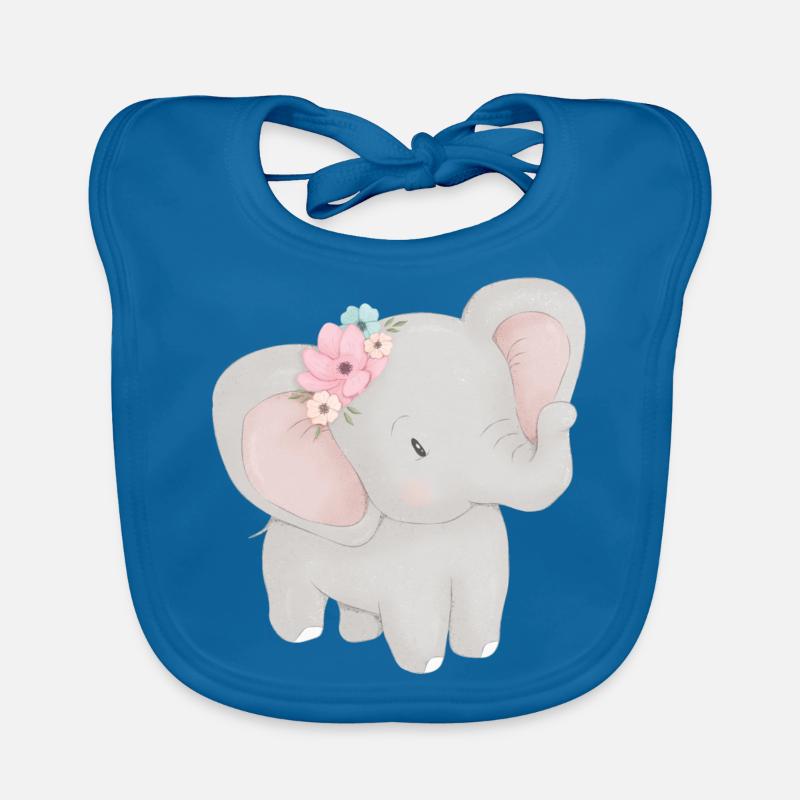 Baby Elefant Baby Bio-Lätzchen