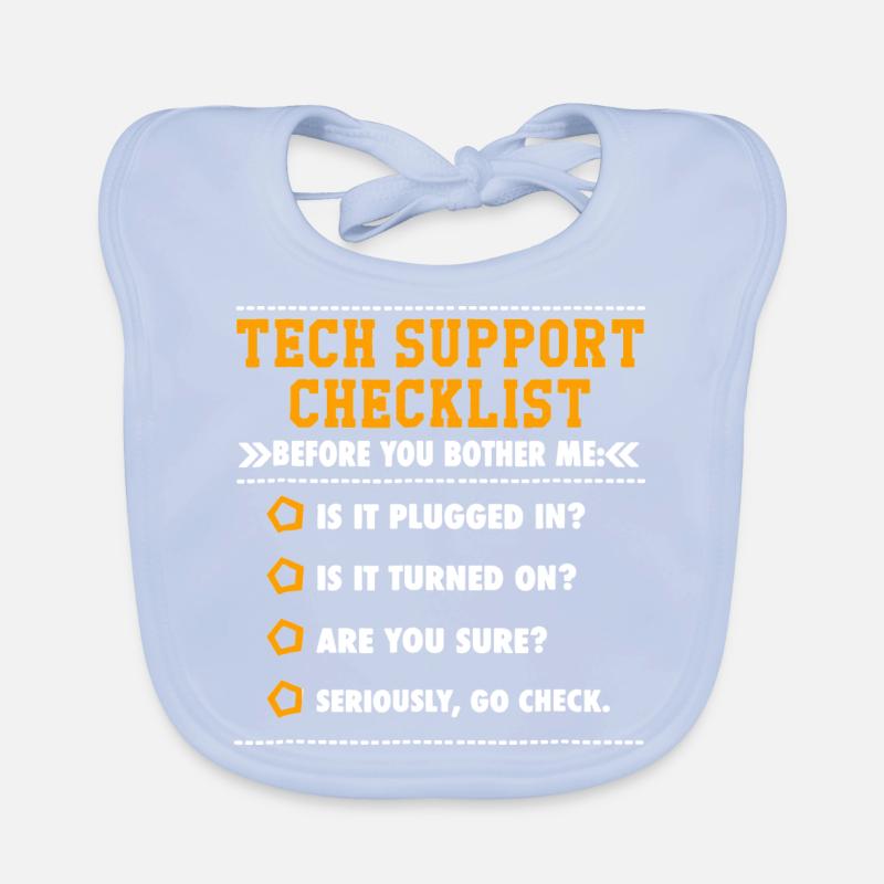 Programmer Organic Baby Bibs