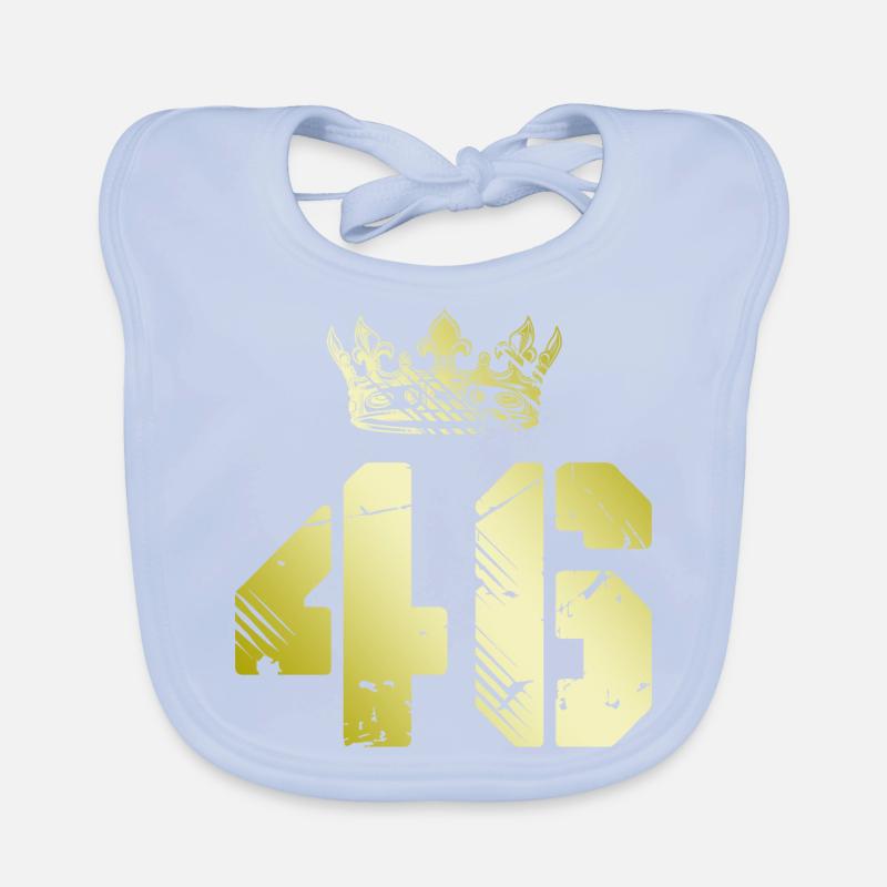 46 Couronne numérique Bavoir bio Bébé