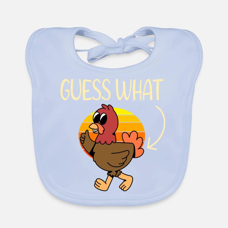 Devinez quel poulet Bavoir bio Bébé