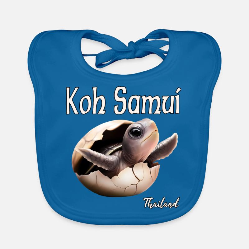 Koh Samui, Thaïlande Bavoir bio Bébé