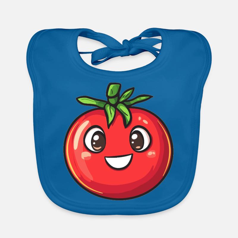 Tomate heureuse Bavoir bio Bébé
