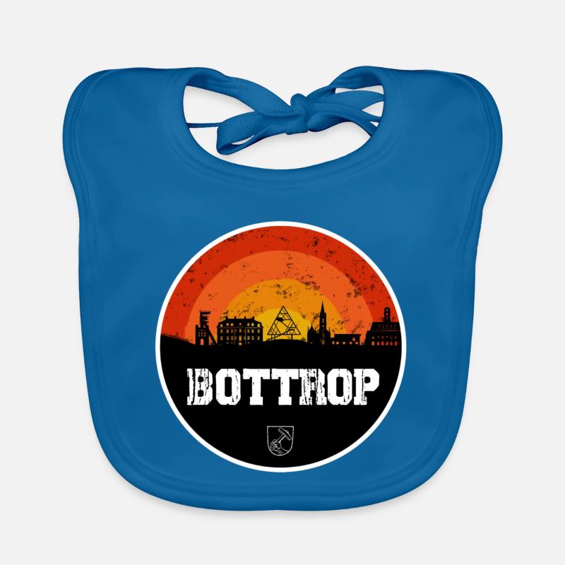Bottrop Skyline Bavoir bio Bébé