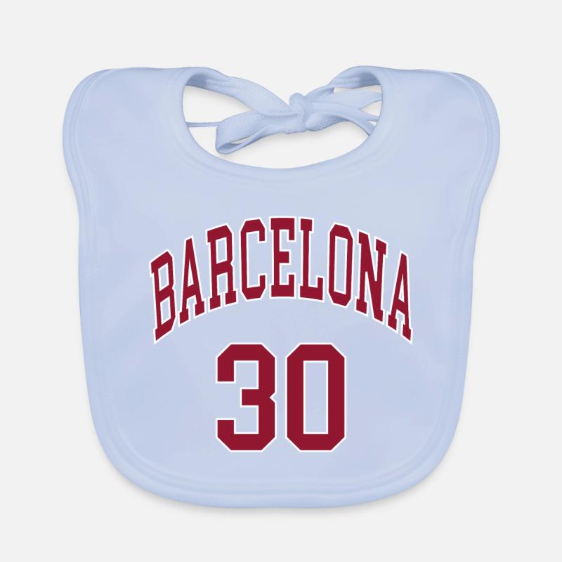 Barcelone 30 Bavoir bio Bébé