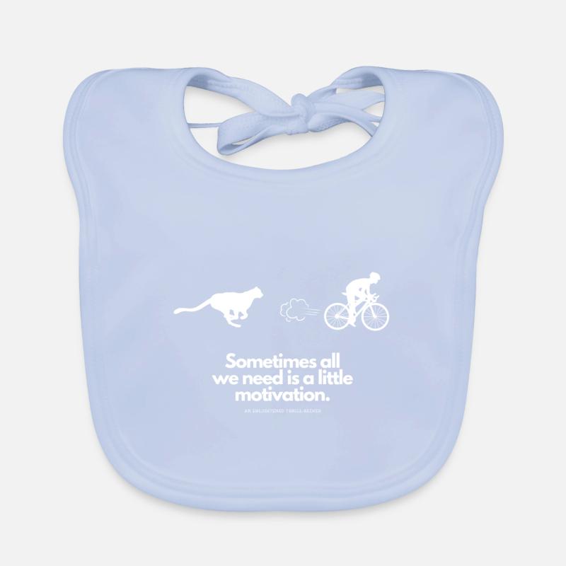 Extra Motivation for Cyclists WildPuma Organic Baby Bibs