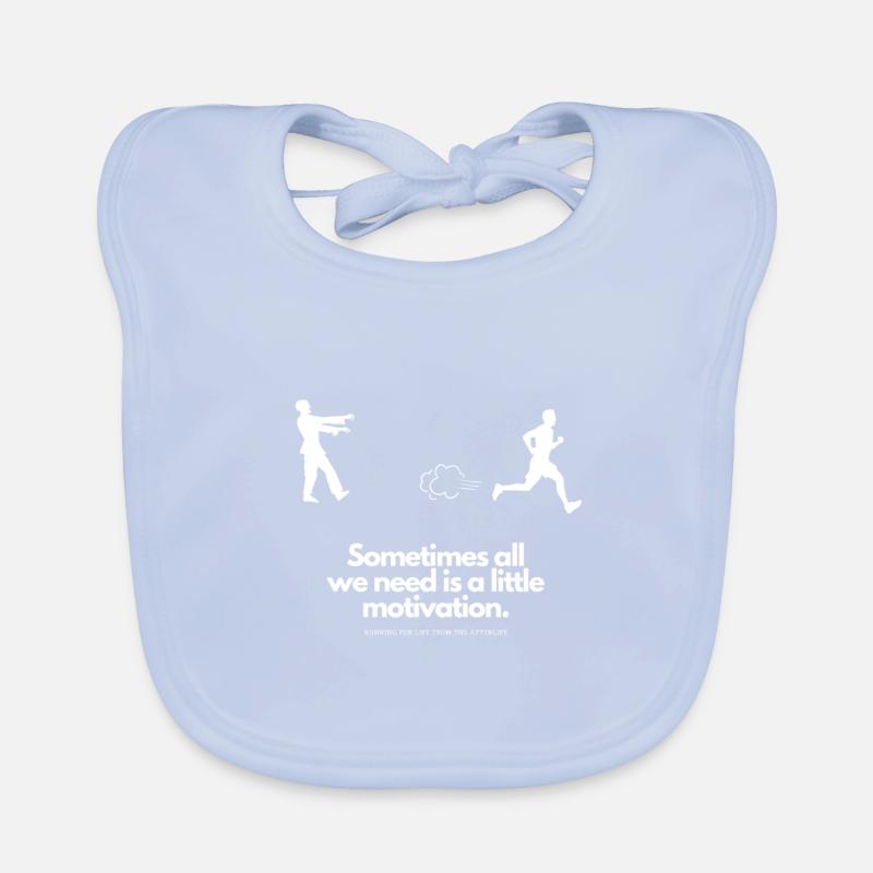 Motivation supplémentaire pour Runner Zombie Bavoir bio Bébé