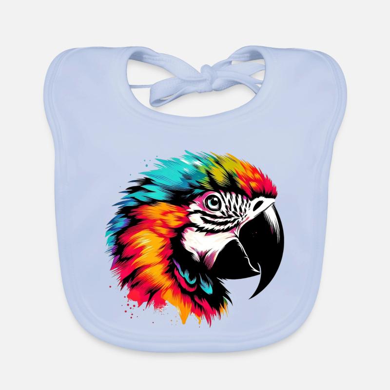 Parrot Organic Baby Bibs