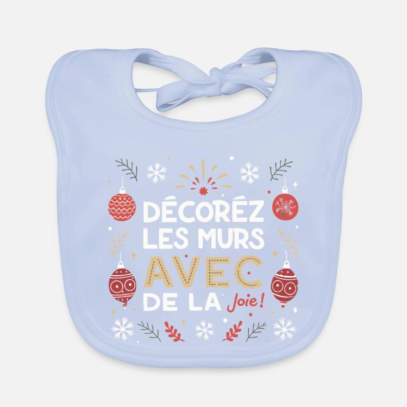 Décorez les murs avec joie Bavoir bio Bébé