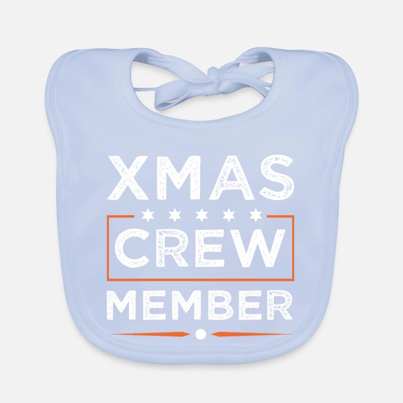 Xmas Crew Baby Bio-Lätzchen