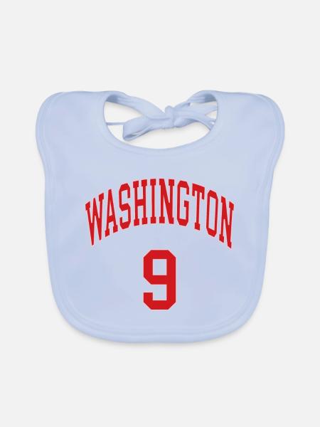 Washington 9 - Baby Bio-Lätzchen - sky Blue - Vorne