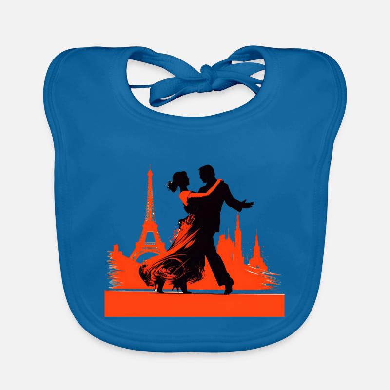 Tango is a popular dance Organic Baby Bibs