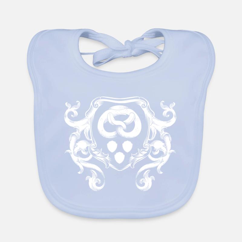 Armoiries de Baker Bavoir bio Bébé