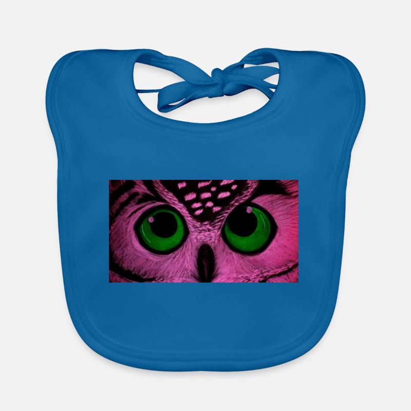 Eule Baby Bio-Lätzchen