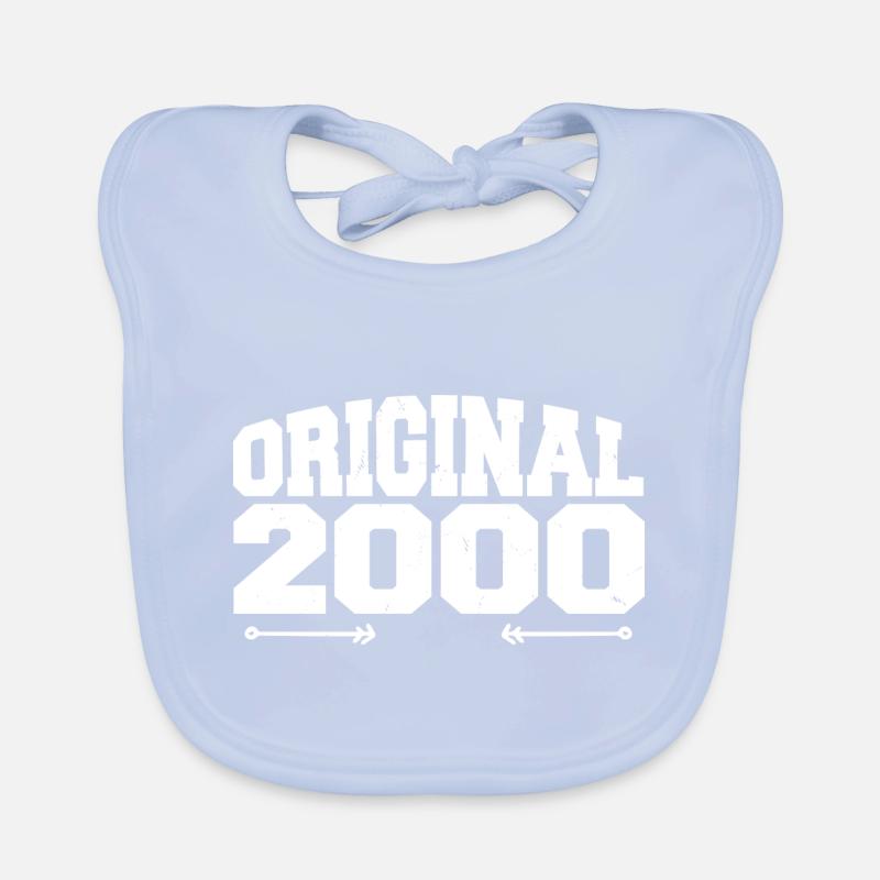 Original 2000 | Geburtstagsgeschenk 2000 Baby Bio-Lätzchen