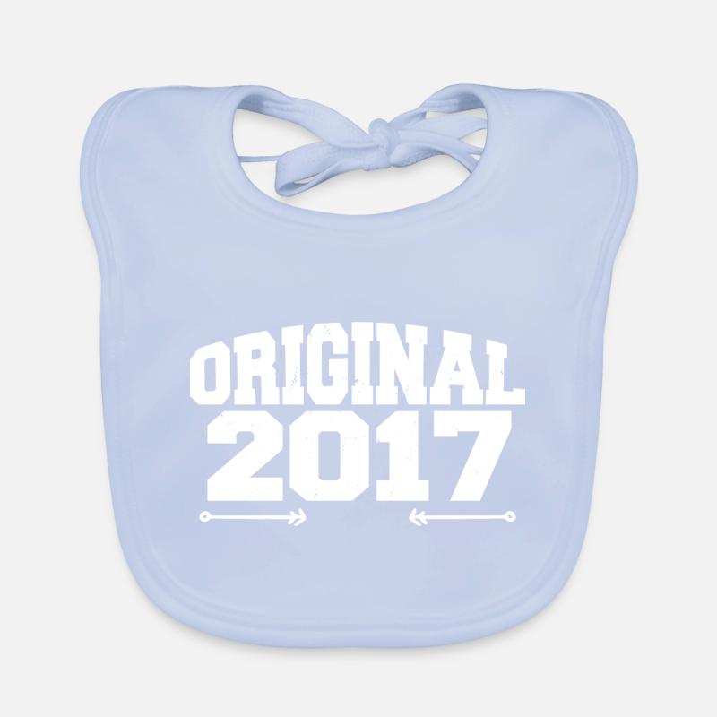 Originale 2017 | Cadeau d’anniversaire 2017 Bavoir bio Bébé