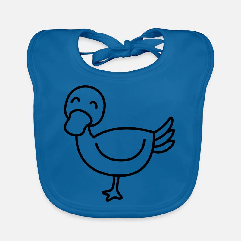 Duck Comic Animal Organic Baby Bibs