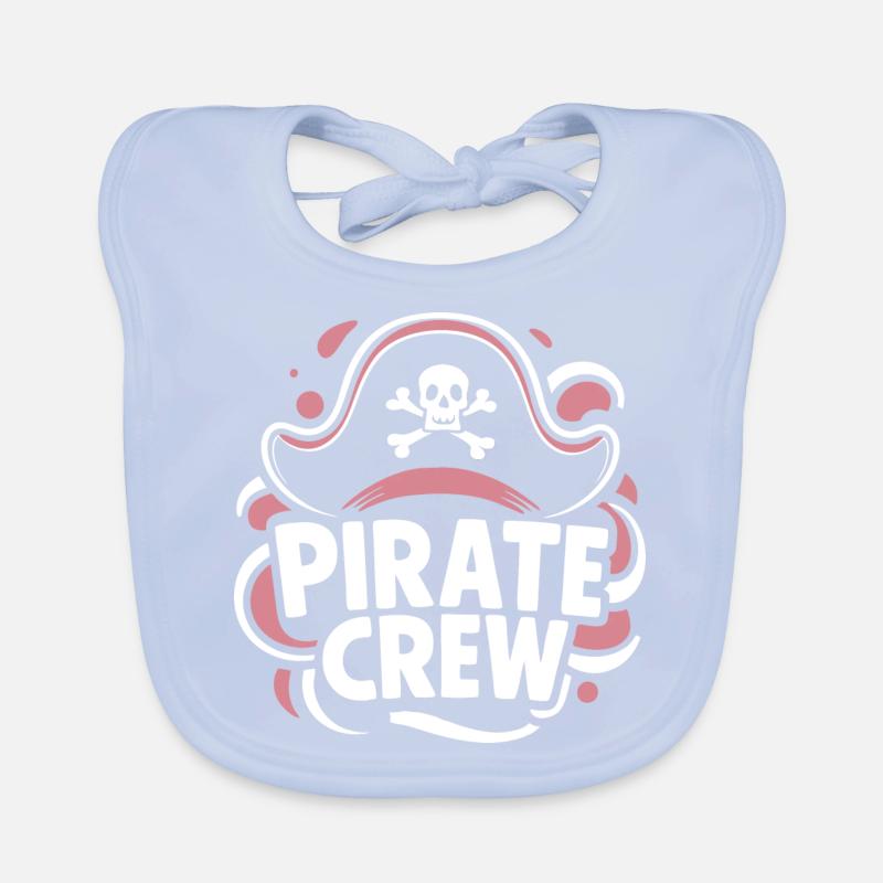 Pirate Pirate Carnaval Halloween Bavoir bio Bébé