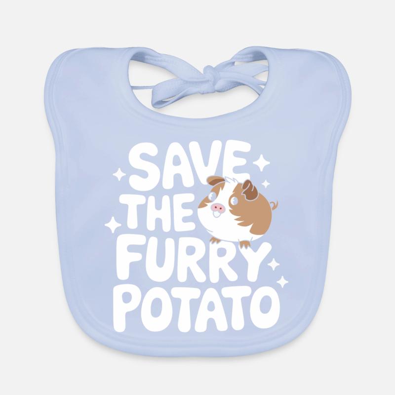 guinea pig Organic Baby Bibs