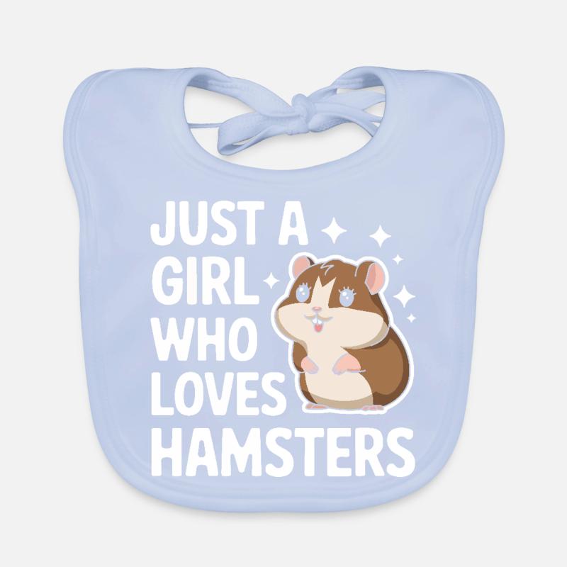 Hamster Organic Baby Bibs