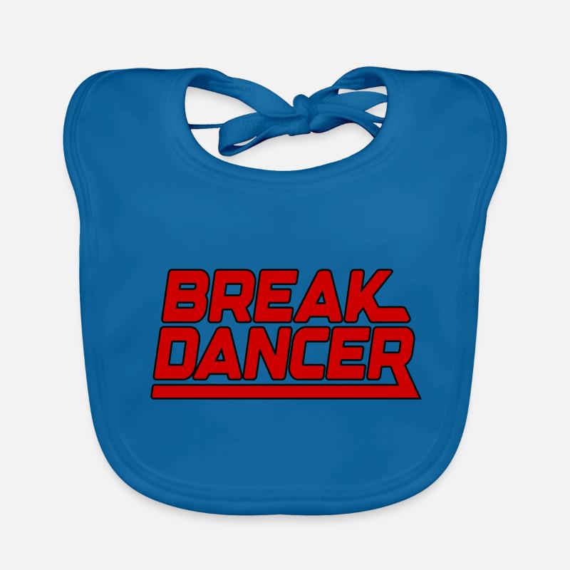 BreakDancer | Colors can be changed Organic Baby Bibs