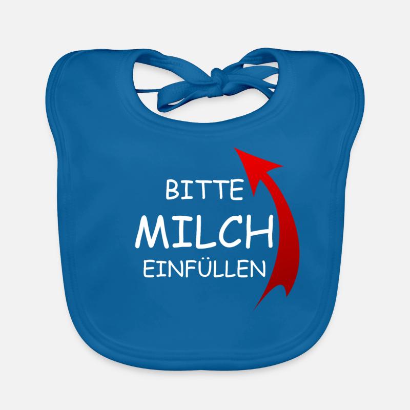 Bitte Milch einfüllen | Baby, Mutter, Babysprüche Baby Bio-Lätzchen