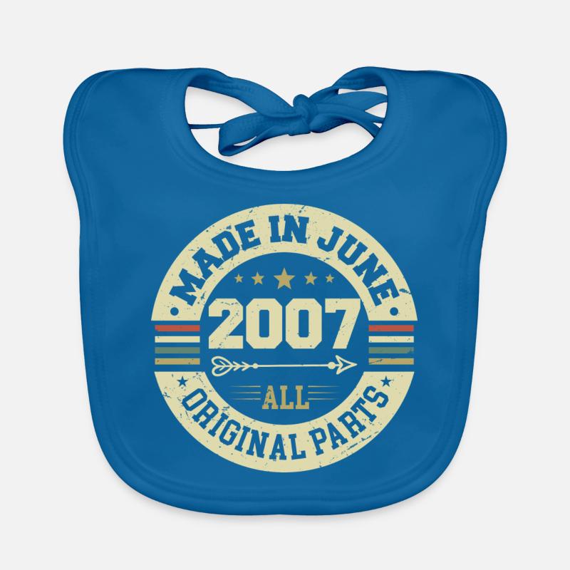 Juni 2007 Geburtstagsgeschenk Juni 2007 Juni 2007 Baby Bio-Lätzchen